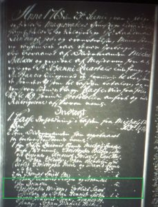1768 Murersvendenes tidepenge protokol